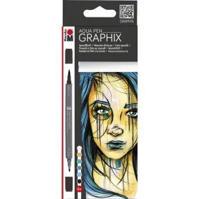 Graphix Aqua Pen Metropolitan Set/6