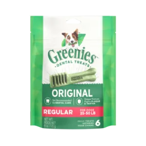 Greenies Dental Dog Treats, 6-oz bag