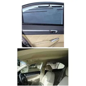 Honda Civic Side Retractable Windshield Window Sunshield Visor Sun Shade Curtain - Model 2016-2021 - Sun Shade | Parda