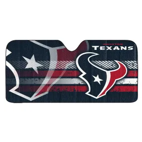 Houston Texans Windshield Sun Shade