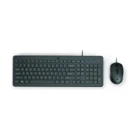 HP 150 Wired Mouse and Keyboard - Black | 240J7AA#ABU