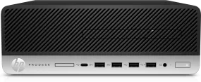 HP ProDesk 600-G4 SFF Desktop PC, Intel i7-8700, 3.20GHz, 8GB RAM, 500GB HDD, Win10P - 9LD71U8#ABA