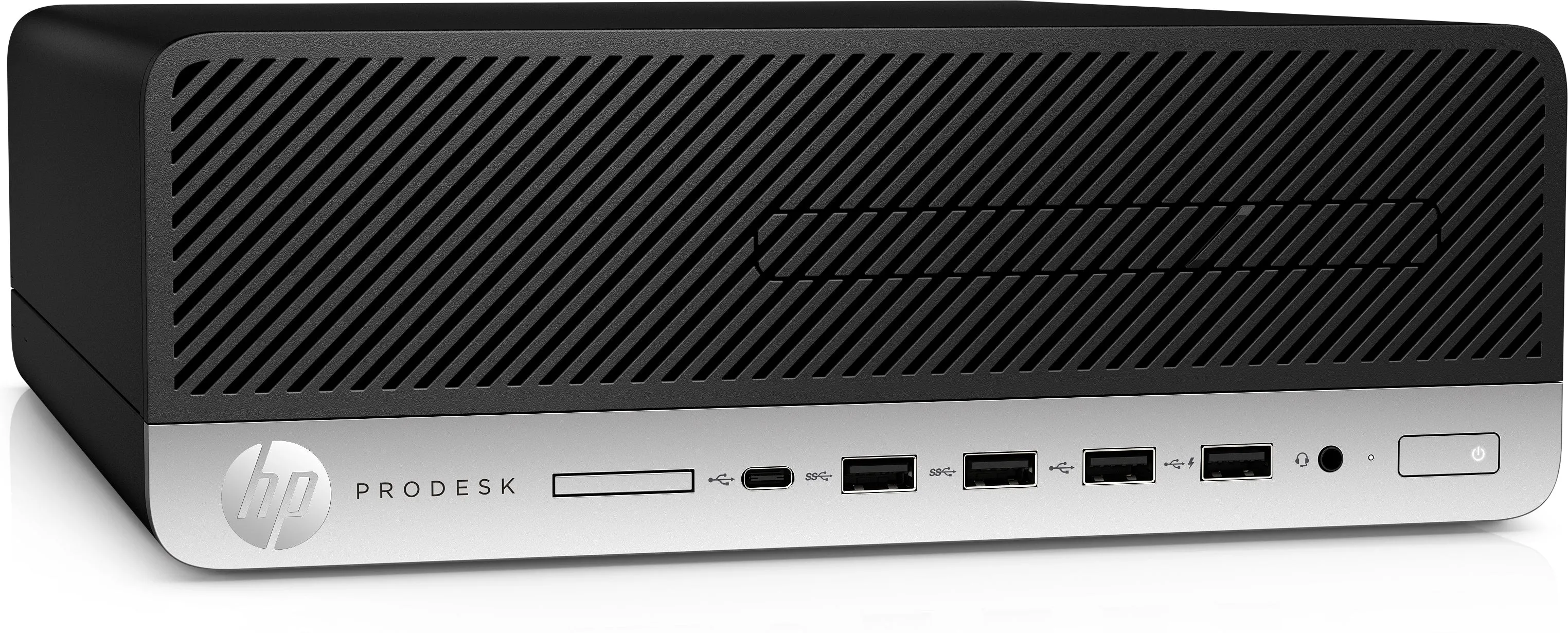 HP ProDesk 600-G4 SFF Desktop PC, Intel i7-8700, 3.20GHz, 8GB RAM, 500GB HDD, Win10P - 9LD71U8#ABA