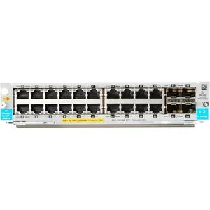 HPE 20-port 10/100/1000BASE-T PoE  / 4-port 1G/10GbE SFP  MACsec v3 zl2 Module