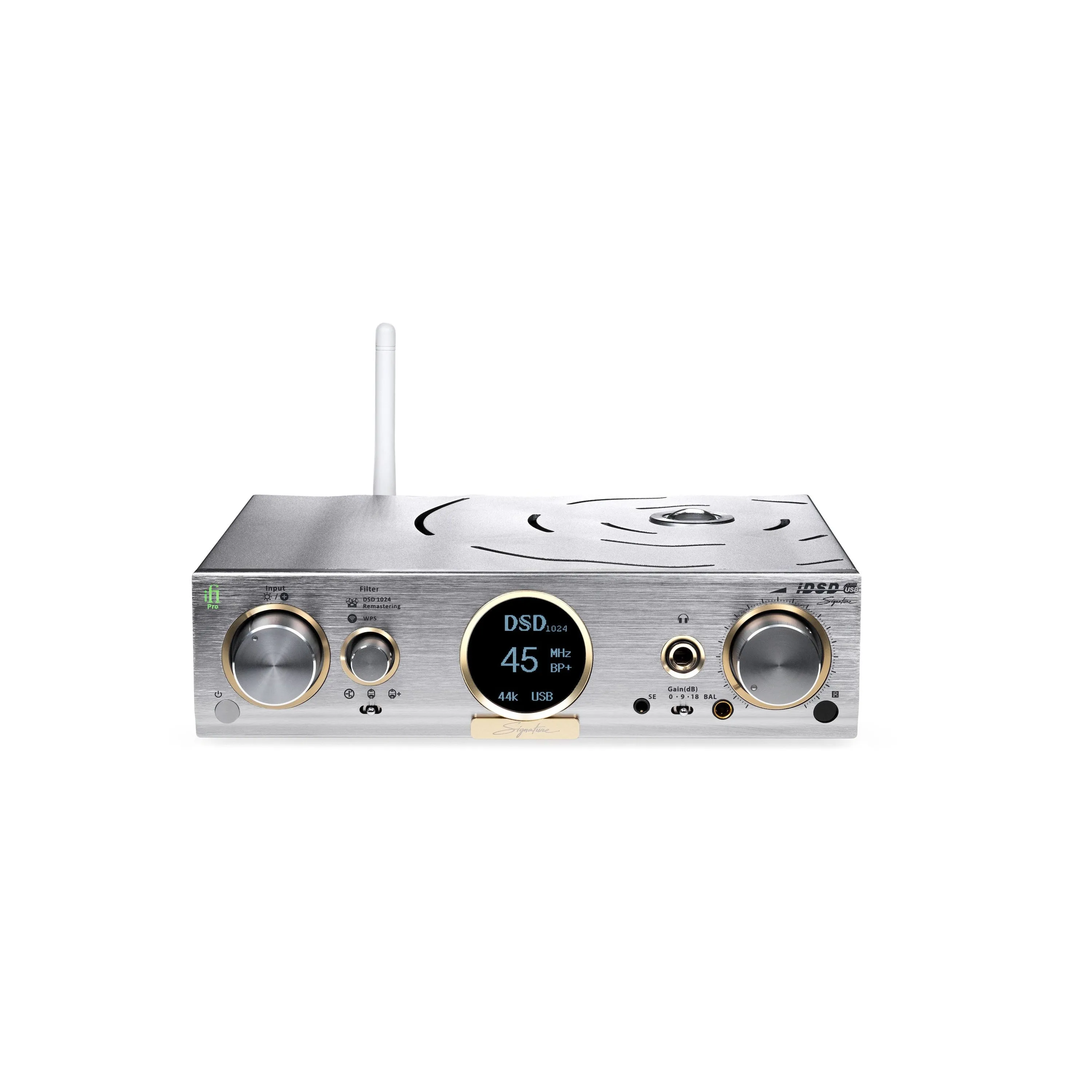 iFi Pro iDSD Signature | DAC, Solid-State & Tube Headphone Amp, and Streamer