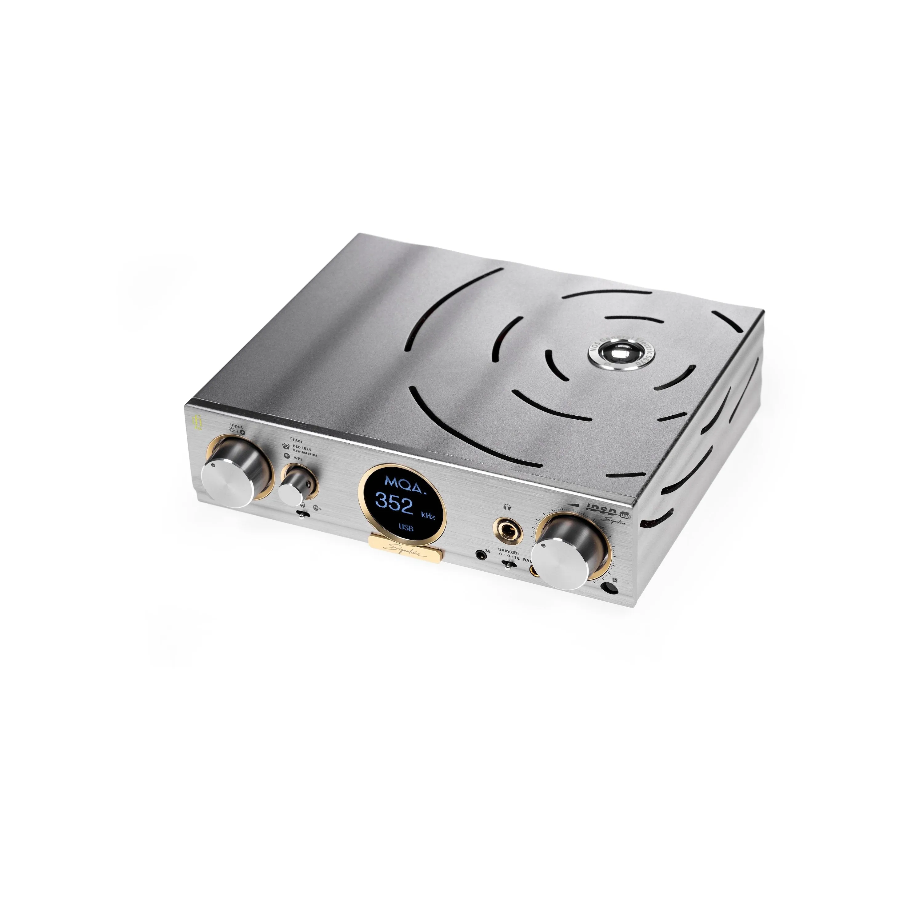 iFi Pro iDSD Signature | DAC, Solid-State & Tube Headphone Amp, and Streamer