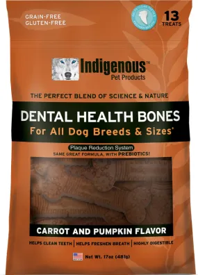 Indigenous Dental Health Bones — Carrot & Pumpkin Flavor 17oz