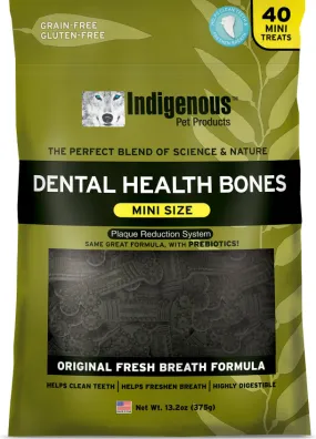 Indigenous Dental Health Bones Mini — Original Flavor 13.2oz