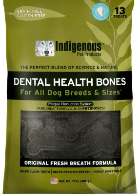 Indigenous Dental Health Bones — Original Fresh Breath Formula 17oz