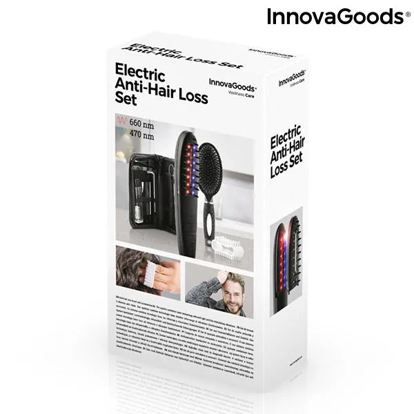 InnovaGoods Electric Anti-Hair Loss Set (12 Pieces)