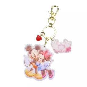 JDS - Mickey & Minnie Mouse "Hug & Smile" Keychain