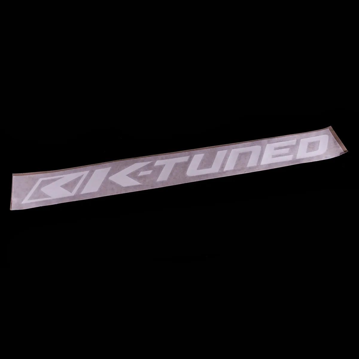 K-Tuned Windshield Banner - 3M Die Cut - 28" Wide - Yellow - KTD-WSB-Y28