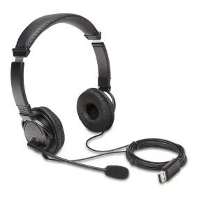 Kensington USB Hi-Fi Headphones with Microphone (K97601WW)