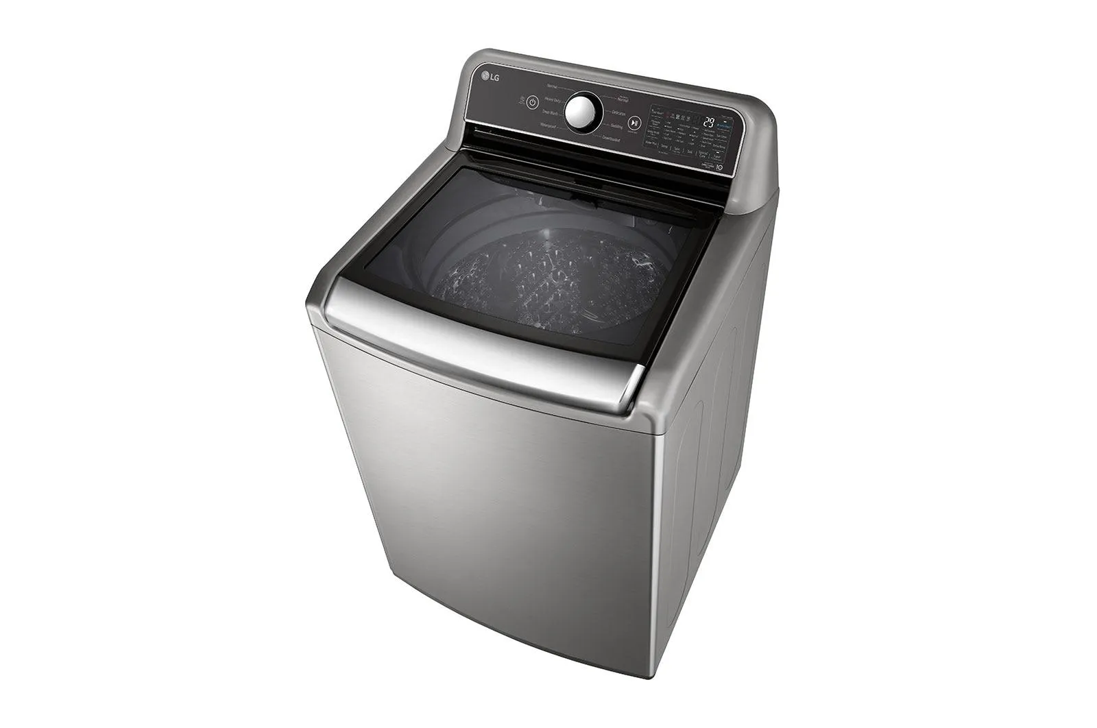 Lg 5.5 cu.ft. Mega Capacity Smart wi-fi Enabled Top Load Washer with TurboWash3D™ Technology