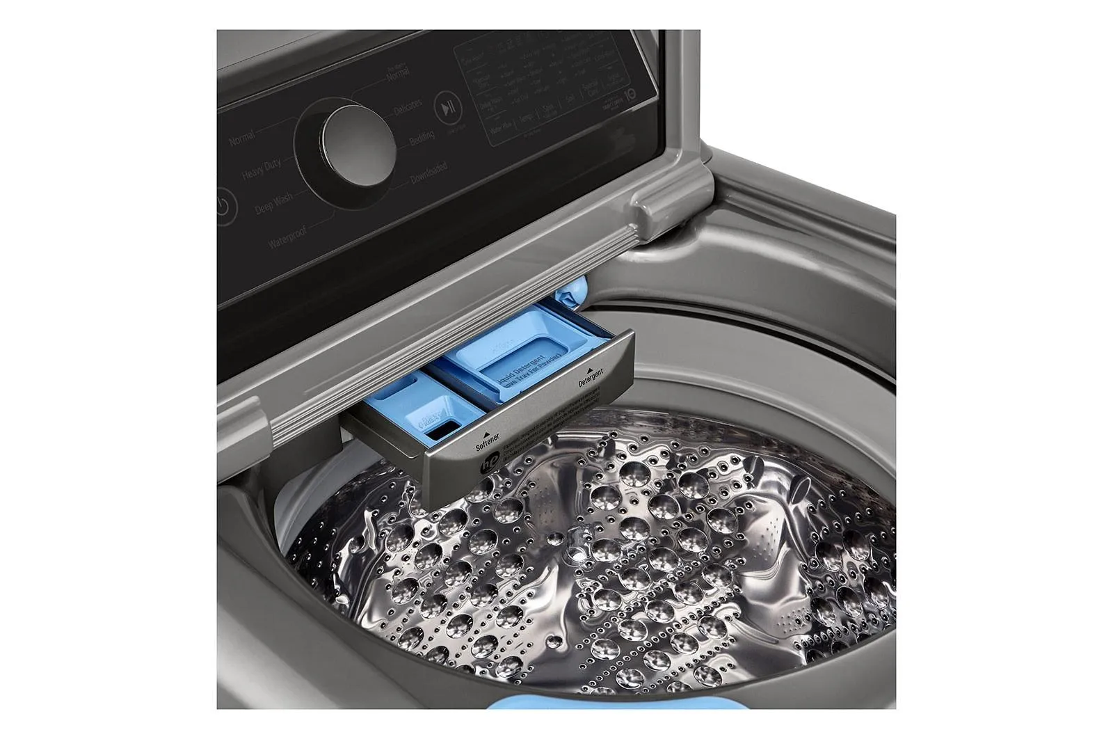 Lg 5.5 cu.ft. Mega Capacity Smart wi-fi Enabled Top Load Washer with TurboWash3D™ Technology