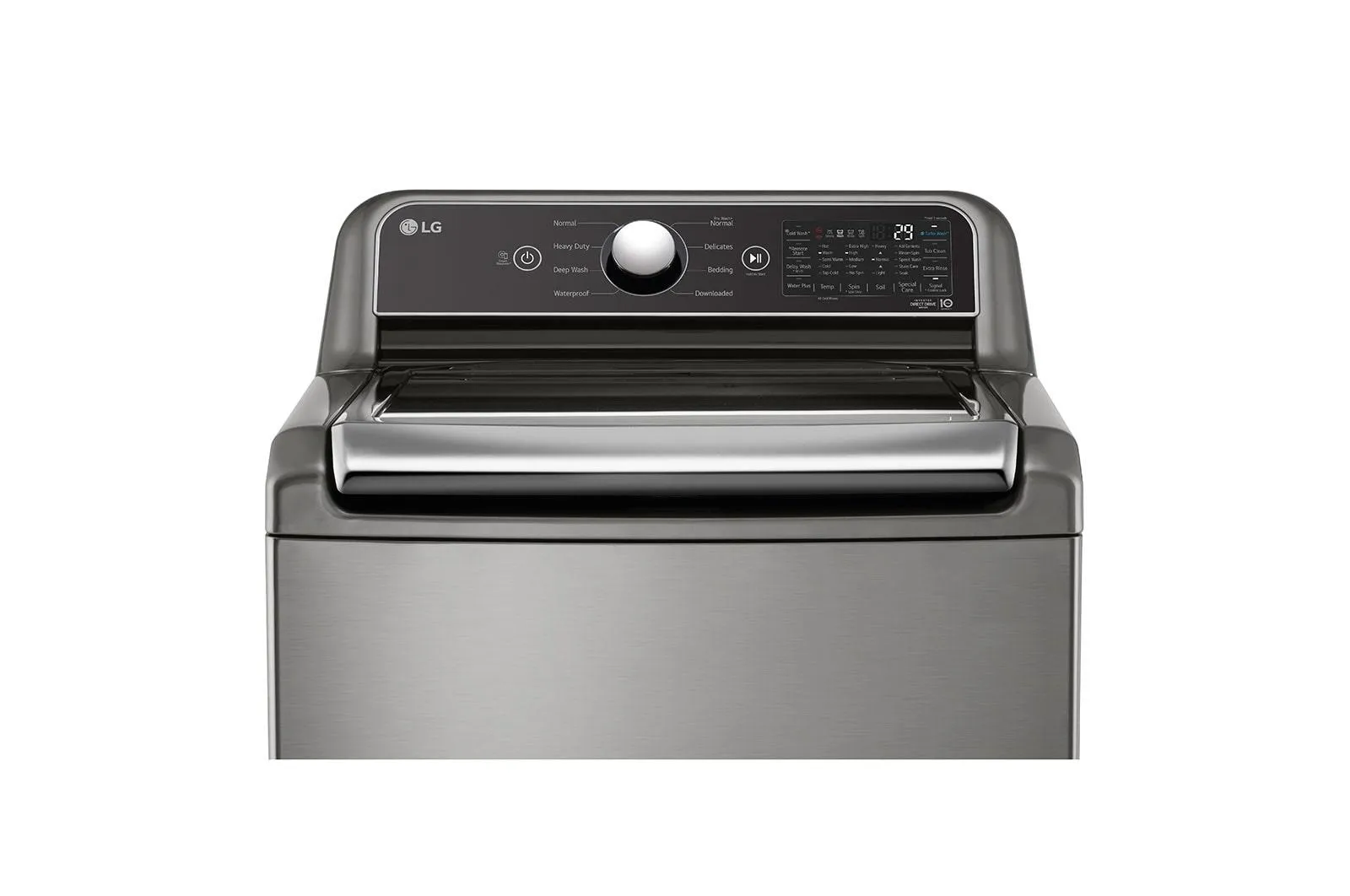 Lg 5.5 cu.ft. Mega Capacity Smart wi-fi Enabled Top Load Washer with TurboWash3D™ Technology