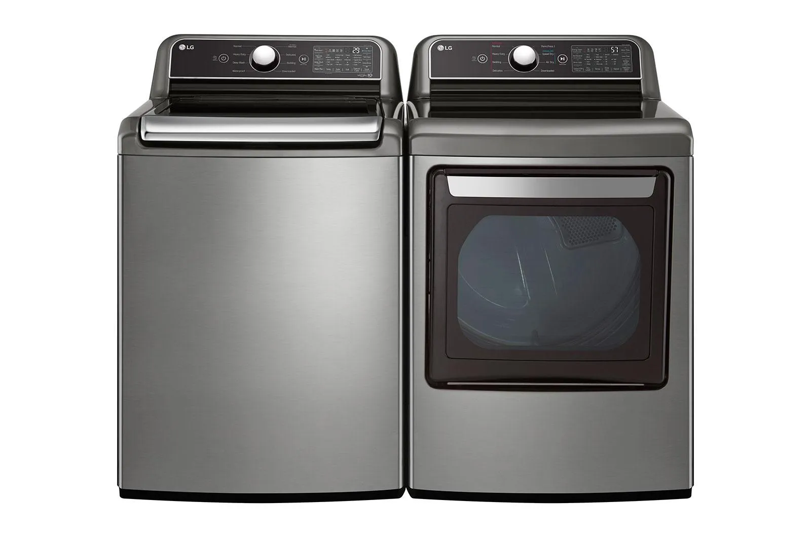 Lg 5.5 cu.ft. Mega Capacity Smart wi-fi Enabled Top Load Washer with TurboWash3D™ Technology