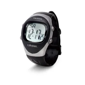 Lifemax Talking Big Digit Watch - Easy-to-Read LCD, Medication Reminders, Durable Design