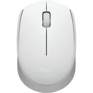 Logitech M171 Wireless Mouse - Optical - Wireless - Radio Frequency - 2.40 GHz - Off White - USB - 1000 dpi - Scroll Wheel - 3 Button(s) - Symmetrical