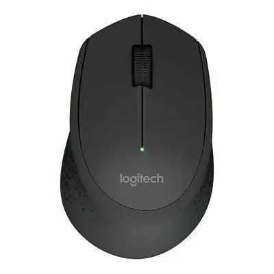 Logitech Mouse  M280 Wireless Optical  Desktop Receiver Cordless Mice (Black)