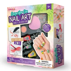 Make Your Own 2in1 Nail Art Pen and Brush Kit - 024