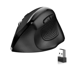 Memzuoix Upgraded 2.4G Optical Cordless Wireless Ergonomic Mouse