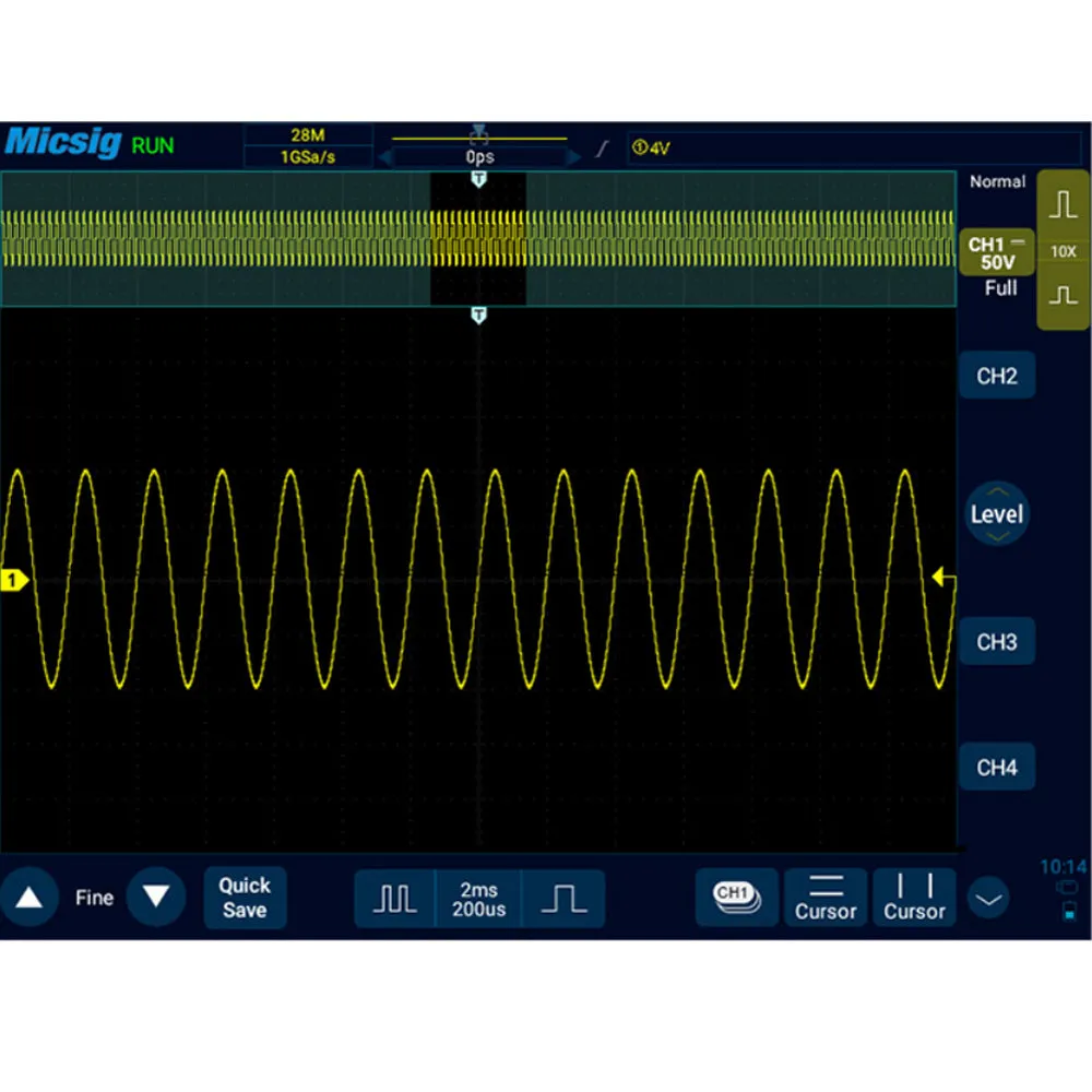 Micsig STO1152C 150Mhz Digital Oscilloscope