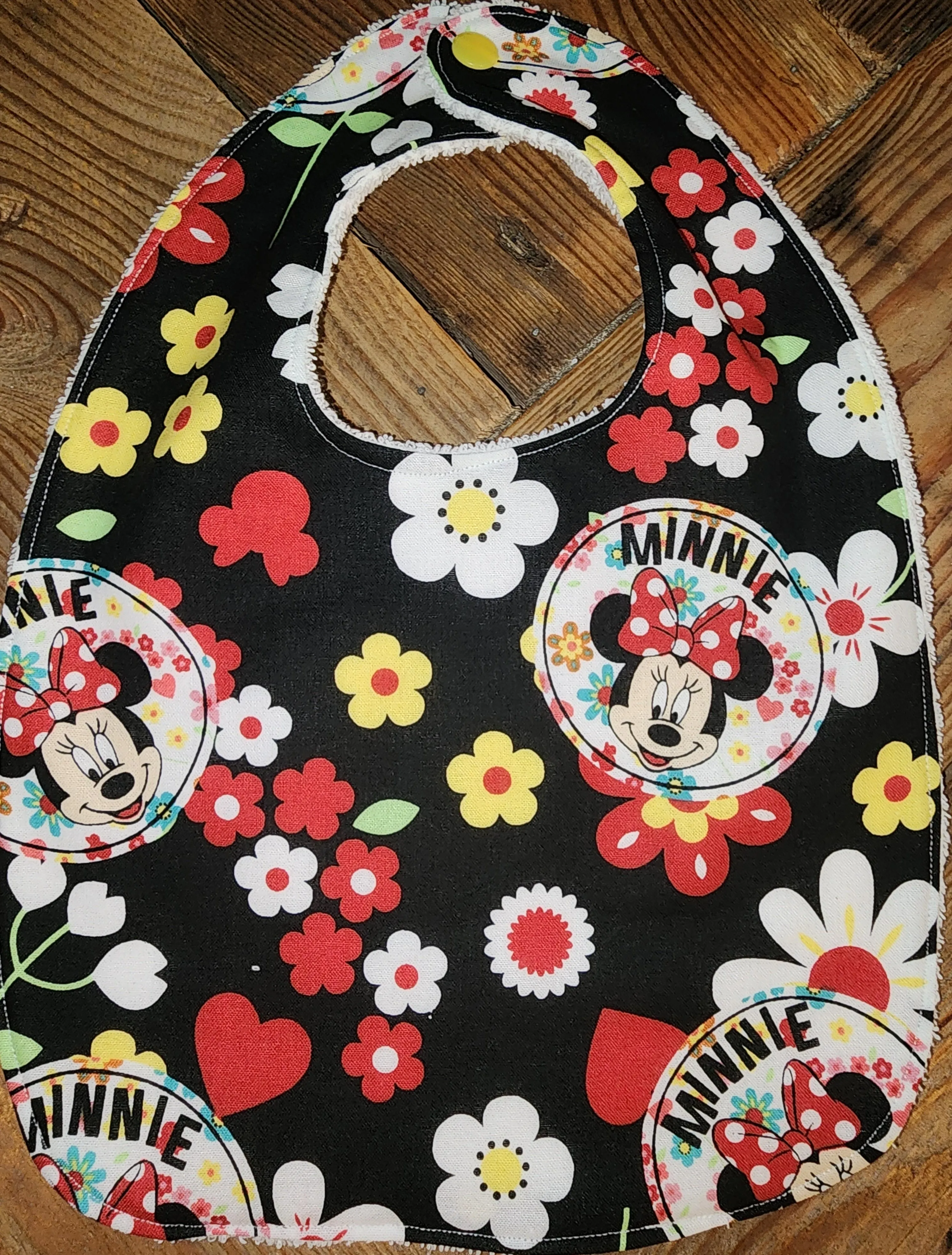 Minnie Mouse Baby Bib