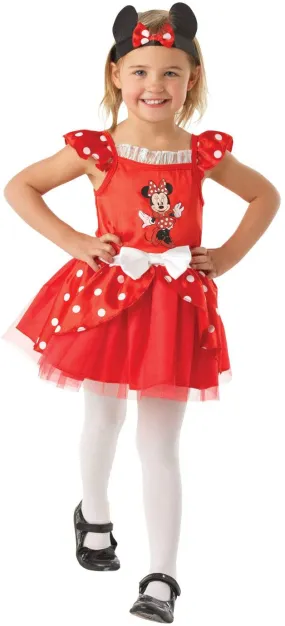 Minnie Mouse Ballerina Red (Tod)