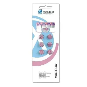 MIRADENT plaque test tablets Mira-2-Tone, dental plaque