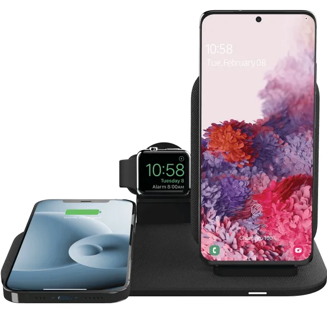 Mophie Snap  3-in-1 MagSafe Wireless Charging Stand Pad for Qi Device