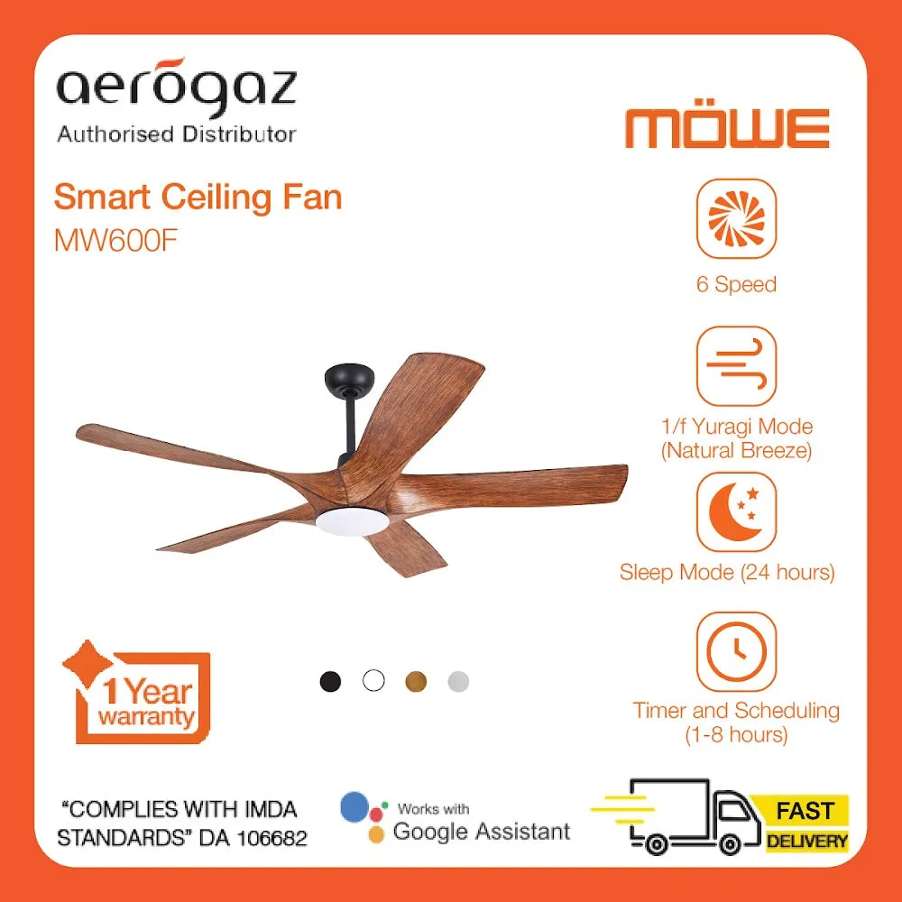 Mowe Smart Ceiling Fan 60" inches