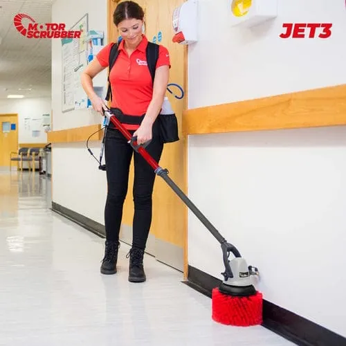 MSJET3 MotorScrubber Cordless Powerful, Lightweight Floor Scrubber