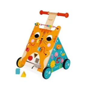 Multi-Activities Cat Baby Walker