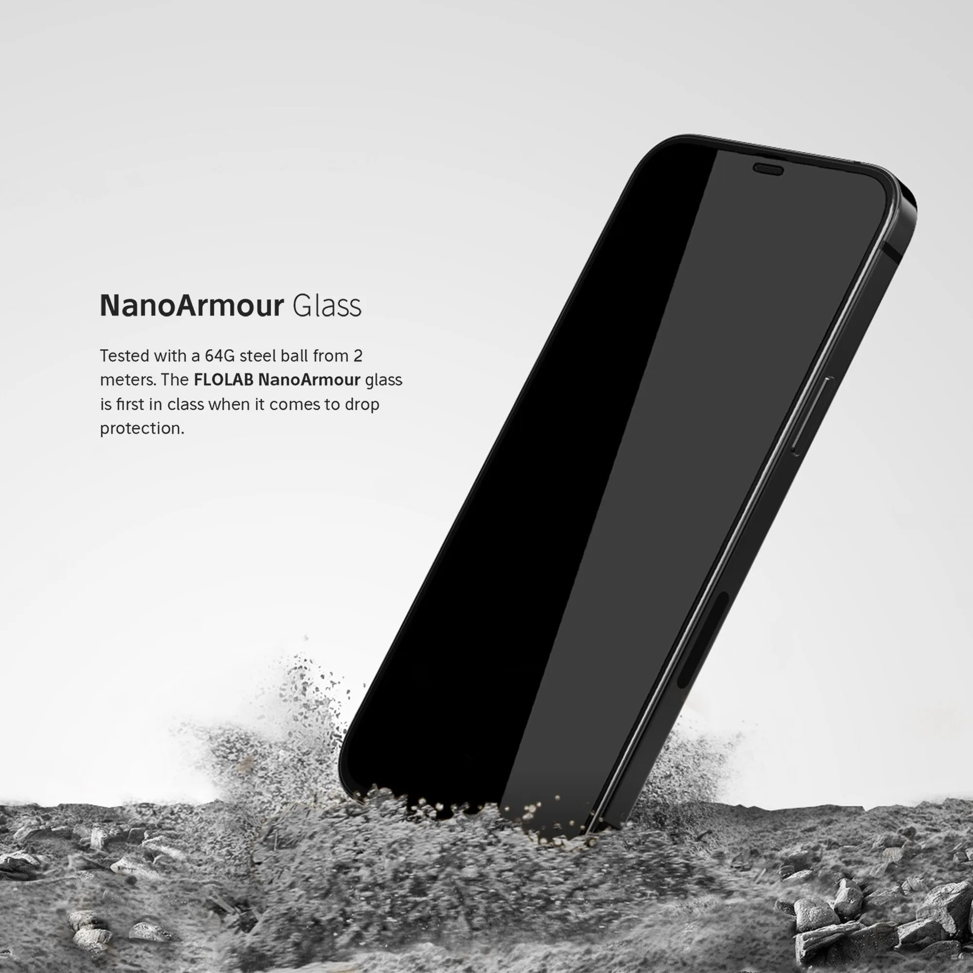 NanoArmour iPhone 12 Pro Max Full Cover Privacy Screen Protector