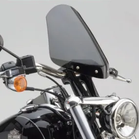 National Cycle N2708 Gladiator Light Tint Windshield with Chrome Mounts for 1996-2010 Harley Davidson XL Models