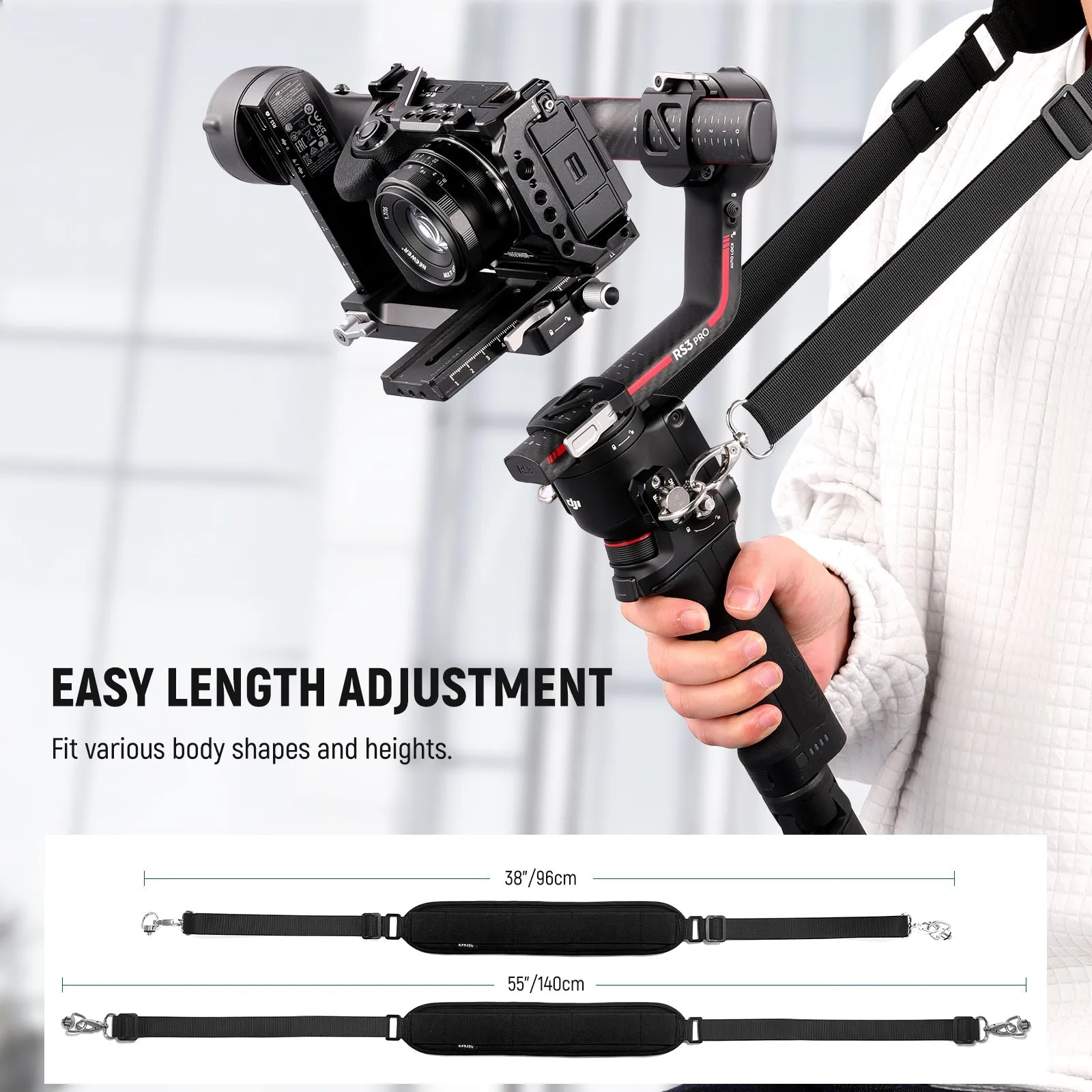 NEEWER GA014 Strap Kit for DJI Ronin/RS