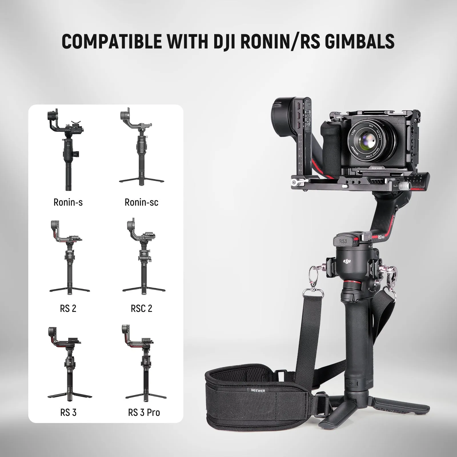 NEEWER GA014 Strap Kit for DJI Ronin/RS