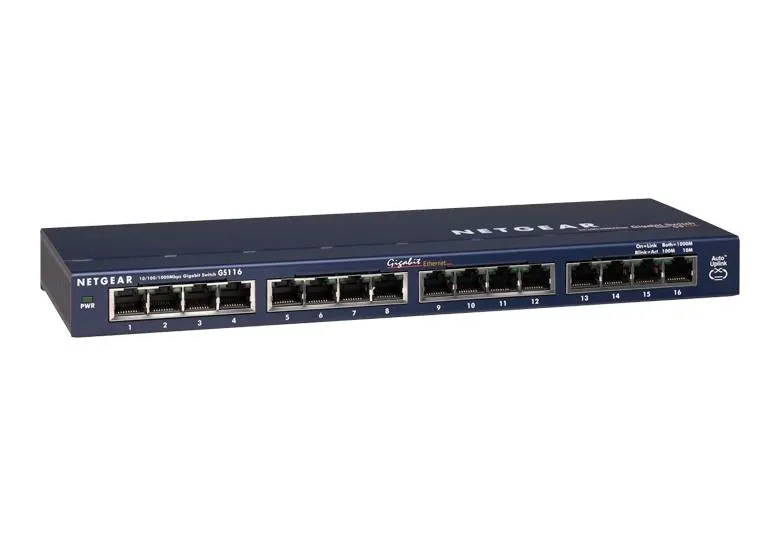 Netgear 16-Port Gigabit Ethernet Unmanaged Switch