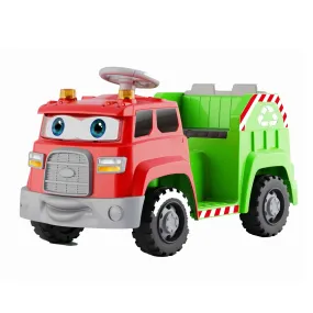 New 2025 Dump / Garbage Truck | 12V | LED Lights | 1 Seater | Ages 3-8 | Remote