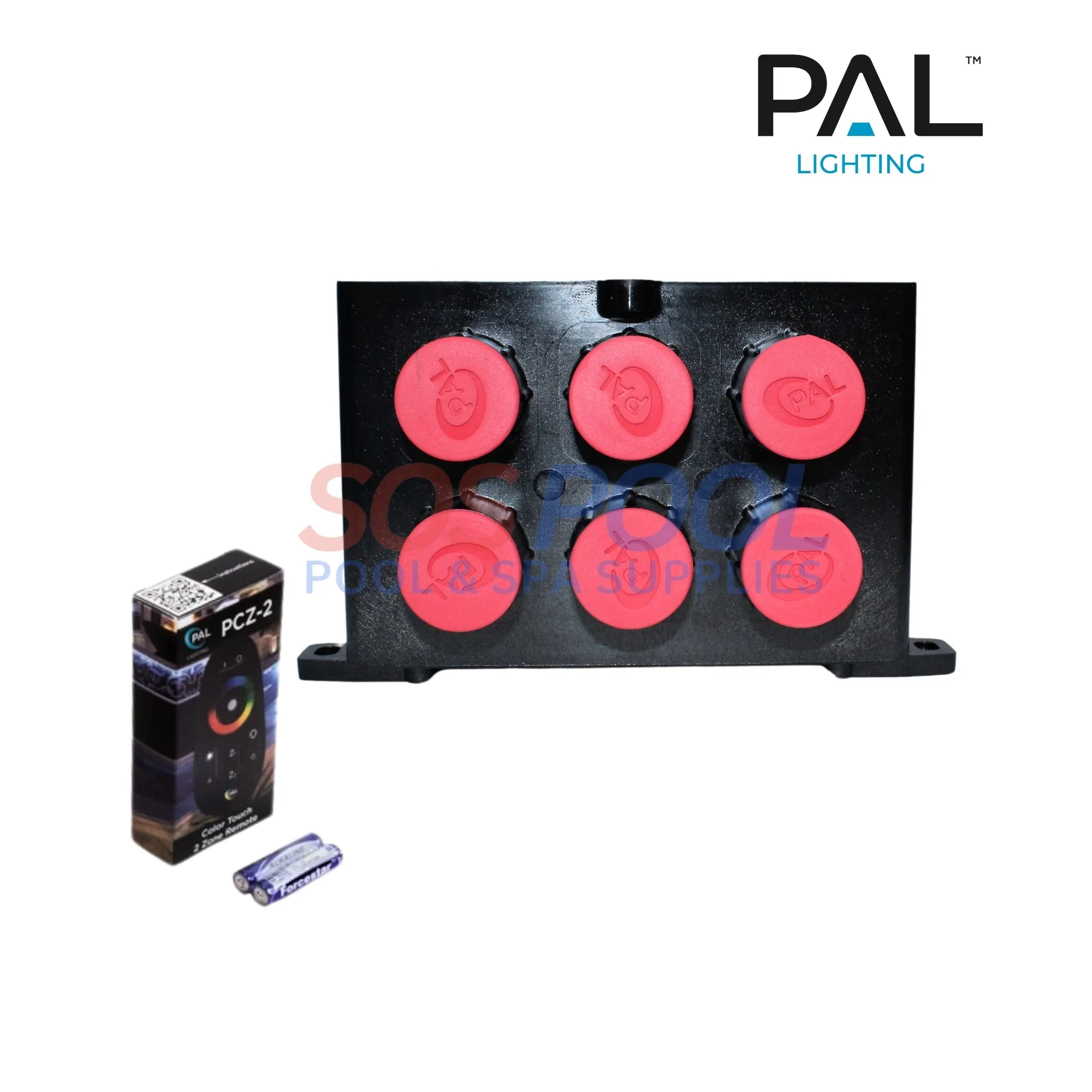 PAL Lighting Multi Color Single Zone Transformer with WiFi and Remote | 65W | 24V | 64-PCR-1ZW-65