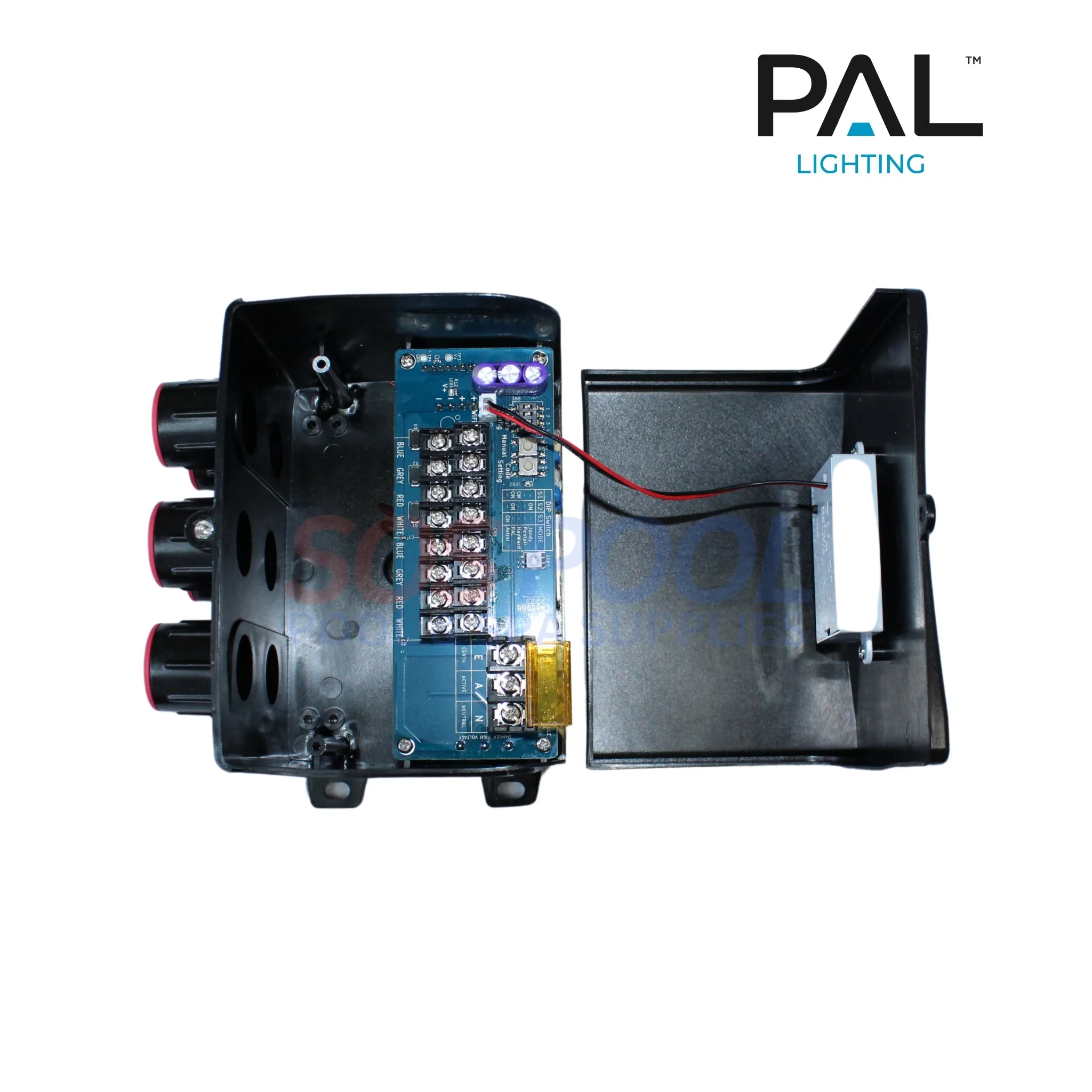 PAL Lighting Multi Color Single Zone Transformer with WiFi and Remote | 65W | 24V | 64-PCR-1ZW-65