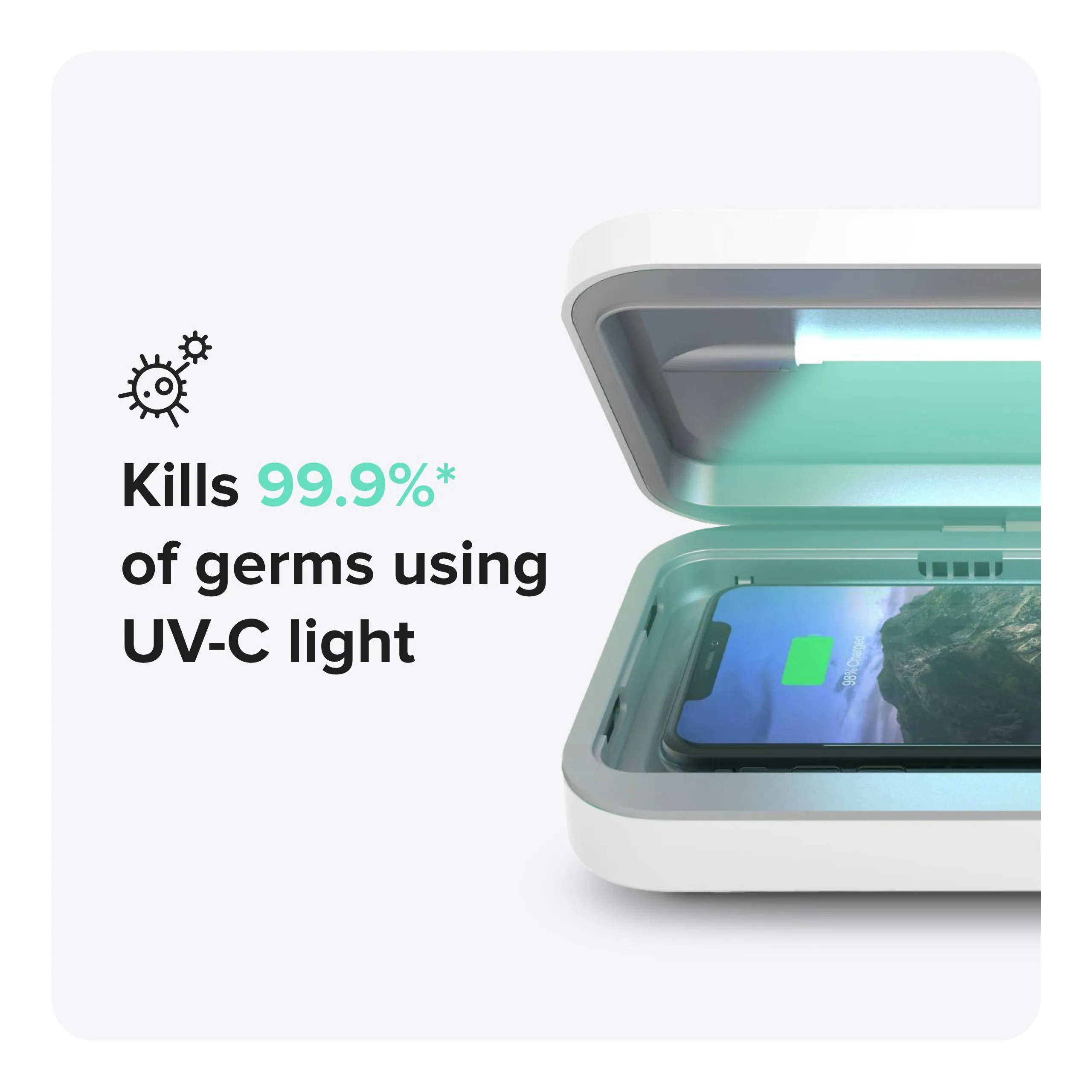 PhoneSoap 3: UV Phone Sanitizer And Charger