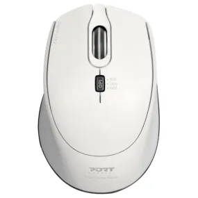 Port Connect Silent Wireless Mouse - White | 900714