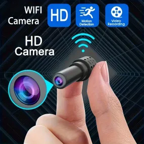 Portable Full HD Camera, Safety Protection Night Vision Camera, Motion Detection, Safety Camera, High-definition Video Recorder Camera, Loop Recording, SD Card Camera (without SD Card)