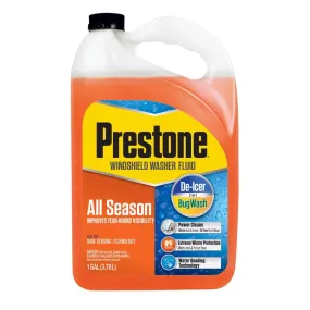 Prestone Bug Wash -27 deg Windshield Washer Fluid 1 gal