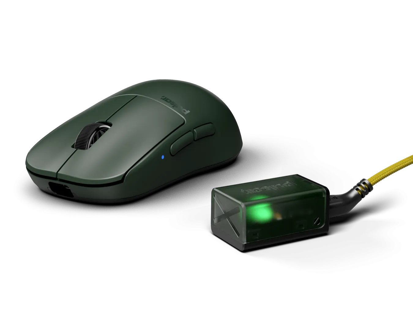 Pulsar X2H Mini Wireless Gaming Mouse - Green Founders Edition (4K Dongle Included)