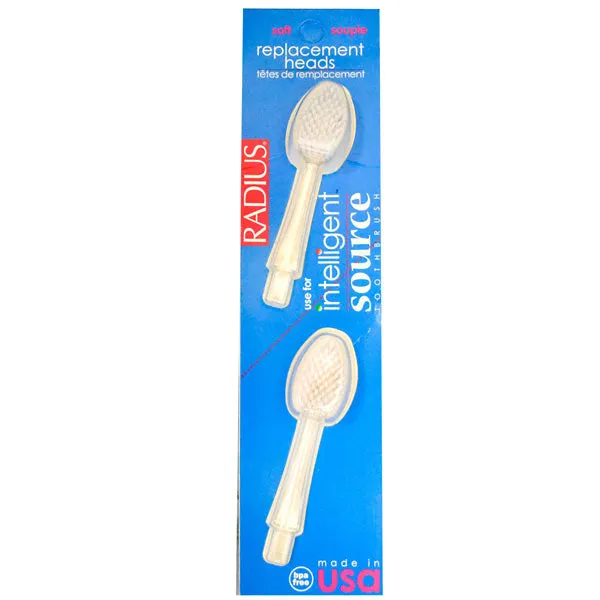 RADIUS - Intelligent Toothbrush Replacement Heads Soft - 2 Heads