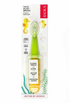 Radius Toothbrush Totz Plus 3yrs  Silky Soft 1ct Brush