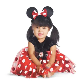 Red Minnie Mouse Deluxe Costume for Babies